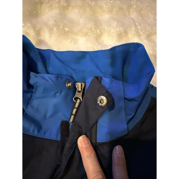 Columbia Boys Size Large Ski Jacket Snowboard Blue Outgrown Sleeve Omni Tech - Picture 5 of 14